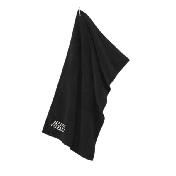 Grommeted Microfiber Golf Towel - TW530 Thumbnail
